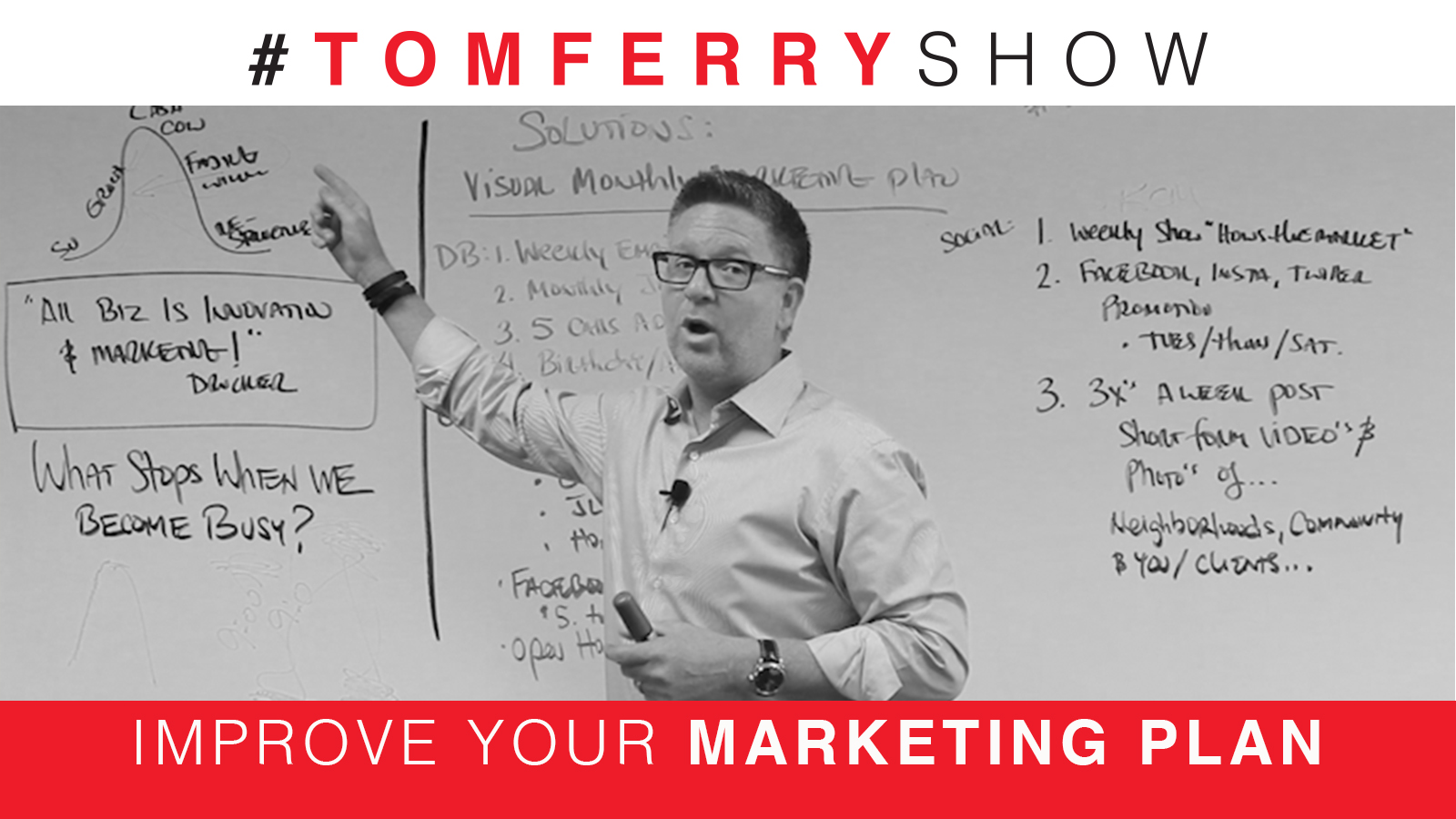 3 Proven Marketing Strategies For Growth – #TomFerryShow Episode 71