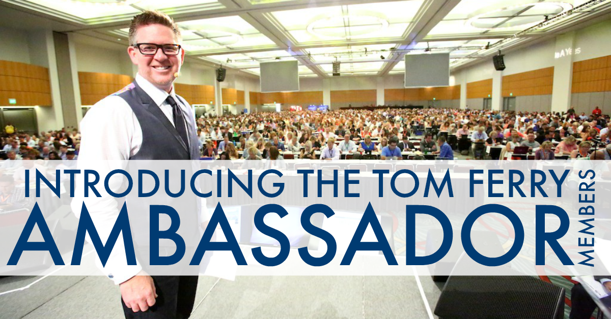 Introducing the Tom Ferry Ambassador Members Introducing the Tom Ferry Ambassador Members photo