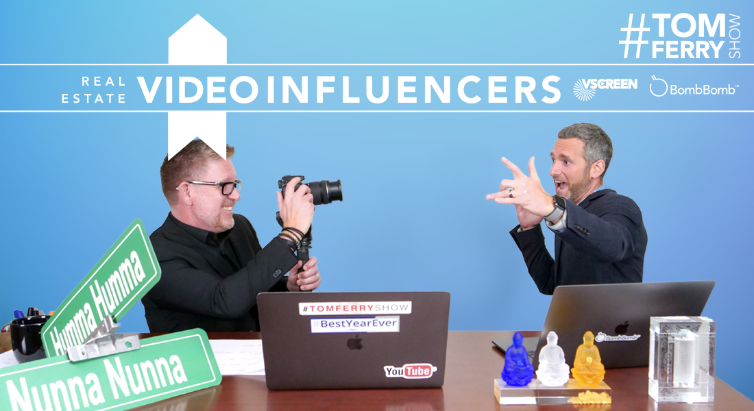 Revealing Real Estate’s Top 50 Video Influencers (with BombBomb CMO Steve Pacinelli) – #TomFerryShow