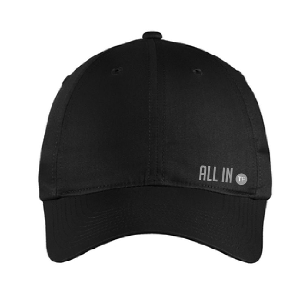 nike cap all black