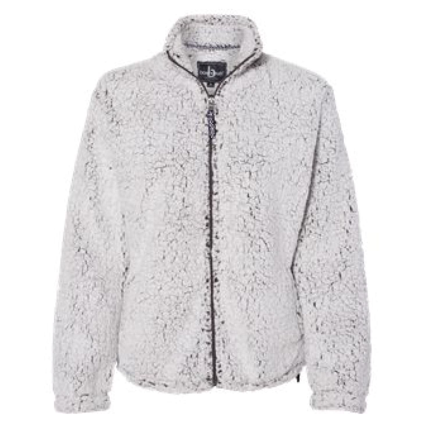 white teddy bear jacket