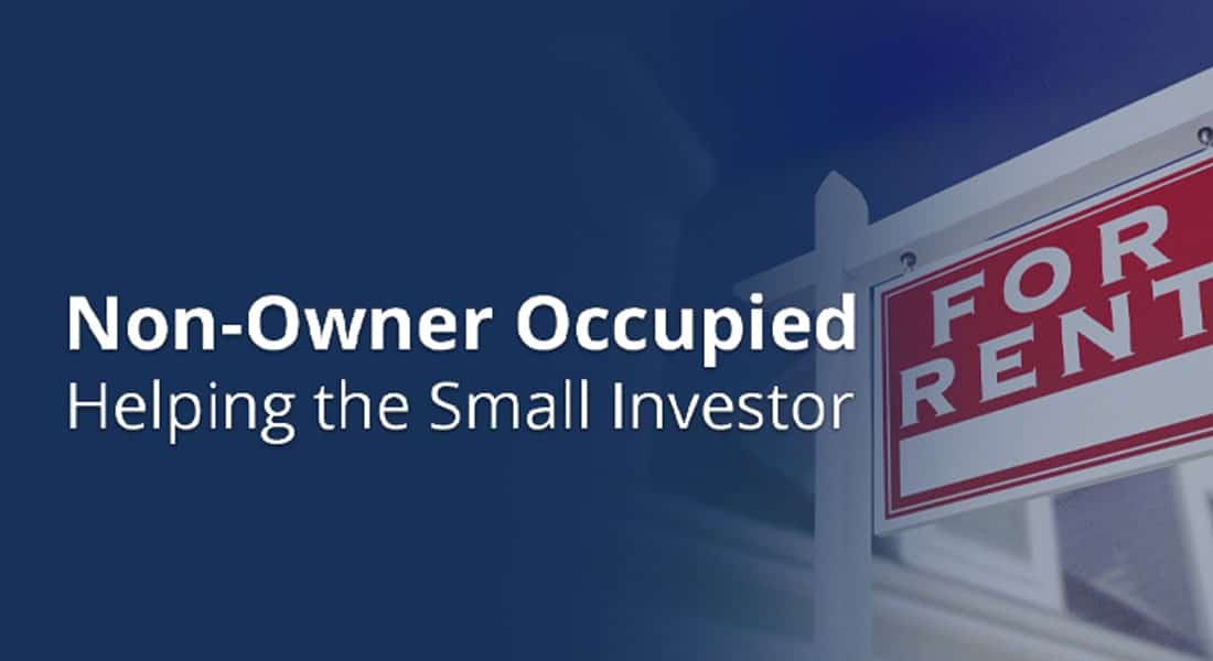 Owner occupied vs non owner occupied