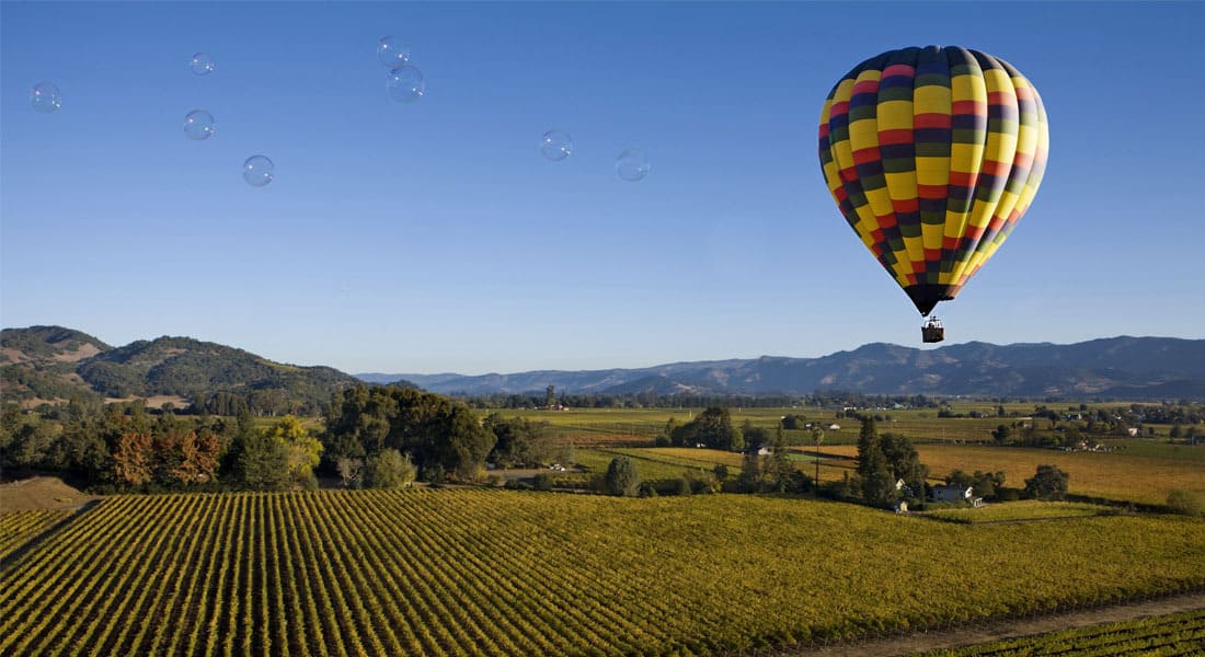 A hot air ballon given as a seller closing gift.