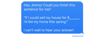 Another real estate text script.