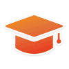 graduaction cap icon