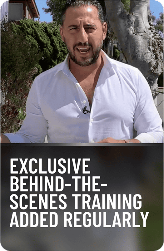 josh altman in front of houses